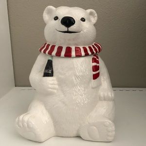 Coca-Cola Bear Cookie Jar